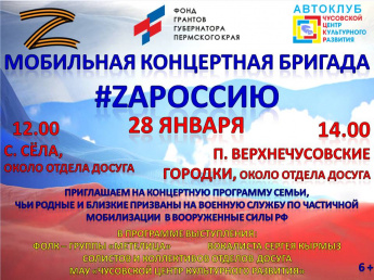 Мобильная концертная бригада #ZAРоссию