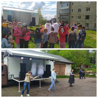 Автоклуб в микрорайонах "В" и "Железнодорожный"